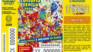 Biglietti vincenti della lotteria italia 2021