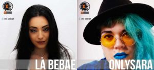 La Bebae (Benedetta Moschetti) e OnlySara (Sara Chiaravalli)