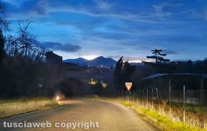 Monti Cimini all'alba