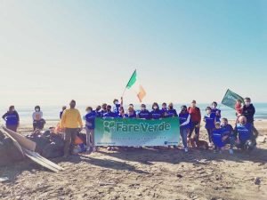 Tarquinia - Fare verde ripulisce la spiaggia in località Spinicci
