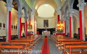 Canepina - La collegiata di Santa Maria Assunta