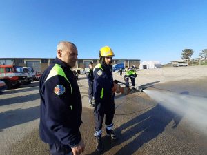 Tarquinia - Aeopc - Prove tecniche alla base comunale