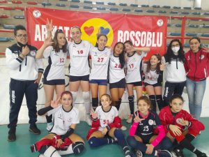 Sport - Pallavolo - L'under 14 femminile dell'Ecosantagata Civita Castellana