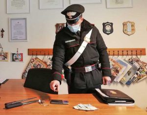 Passo Corese - Carabinieri - La droga sequestrata