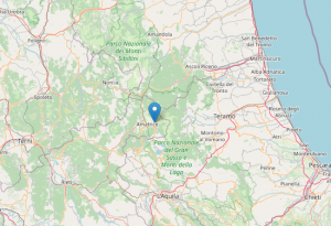 Amatrice - Epicentro del terremoto