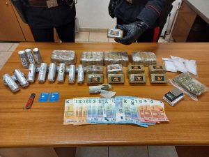 Civitavecchia - Carabinieri - La droga sequestrata