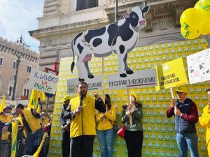 Roma - Manifestazione Coldiretti - Il presidente David Granieri