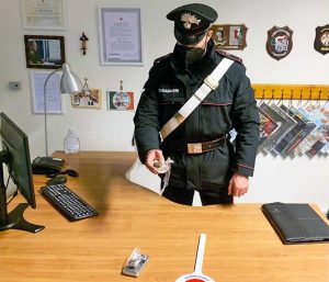 Rieti - La droga sequestrata dai carabinieri di Passo Corese