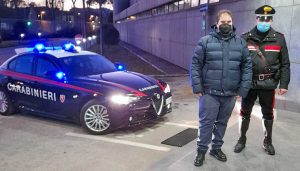 Rieti - Matteo visita il comando provinciale dei carabinieri