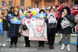 Viterbo - Manifestazione contro la guerra in Ucraina