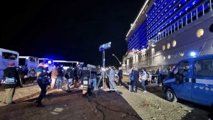 Civitavecchia - Le riprese della serie "Orizzonte"