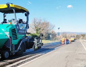Viterbo - Lavori sulla Sammartinese