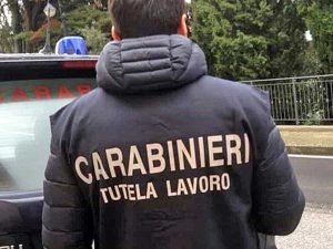 Carabinieri tutela lavoro