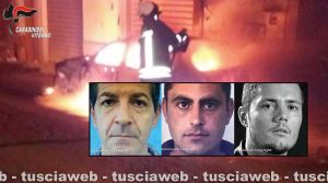 Mafia viterbese - Nei riquadri Emanuele Erasmi, Ionel Pavel e Manuel Pecci
