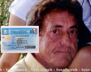 Flavio Franco Visinoni e la sua nuova tessera sanitaria