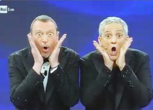 Festival Sanremo 2022 - Amadeus e Fiorello