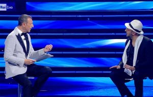 Festival di Sanremo - Amadeus e Checco Zalone