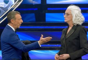 Festival di Sanremo - Amadeus e Drusilla Foer