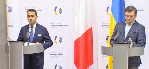 Luigi Di Maio e Dmitry Kuleba