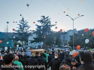 Orte - I funerali di Claudio Guazzaroni
