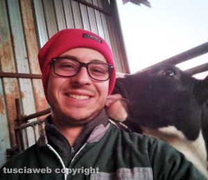 Soriano nel Cimino - Simone Mastrorosato con i suoi animali