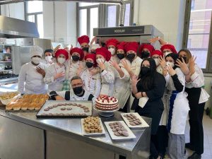 Studenti pronti per il Cooking Quiz