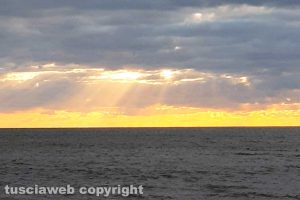 Montalto di Castro - Il mare al tramonto