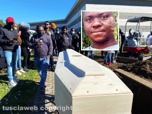 Viterbo - I funerali di Enogieru Orobosa