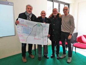 Silvano Olmi, Ferruccio Giurini, Maurizio Federici, Walter Giurini