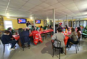 Tarquinia - Ambasciatrice di Cuba Averhoff visita Semi di Pace