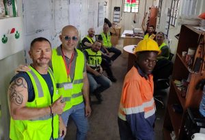 Marco Ciorba e team Gajarda al lavoro in Kenya per la Konza techno city