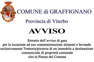 Graffignano - L'avviso del comune