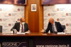 Nicola Zingaretti e Daniele Leodori