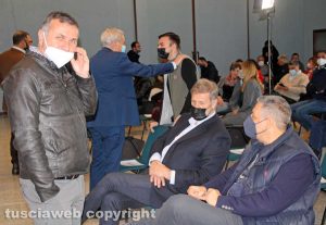 Santucci, Ubertini e Marini all'incontro della Lega
