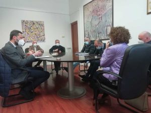 Civitavecchia - Incontro tra il sindaco Ernesto Tedesco e la presidente di Cotral Amalia Colaceci