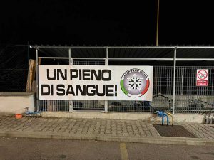 Caro benzina, blitz CasaPound