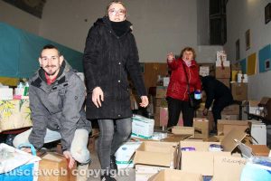 Viterbo - Il centro di raccolta della comunità ucraina in via del Suffragio
