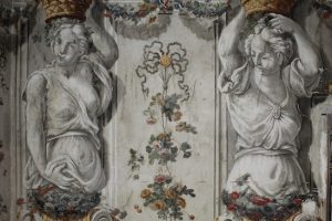 Orte - Palazzo Nuzzi, particolare affreschi