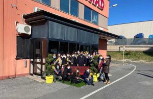 Panchina rossa a Civitavecchia