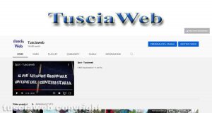 La home di Tusciaweb - tube
