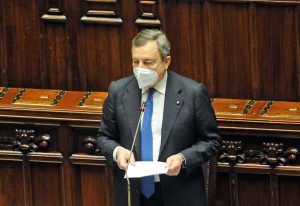 Mario Draghi alla Camera