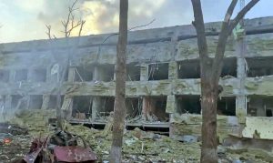 Guerra in Ucraina - Mariupol - L'ospedale pediatrico distrutto