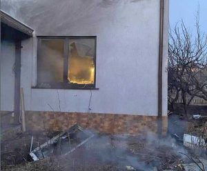 Guerra in Ucraina - Colpita abitazione in zona Osokorki