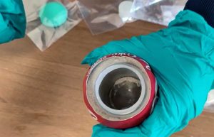 Viterbo - Squadra volante - Crack nascosto in una lattina di Coca cola