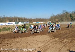 Sport - Motocross - Una gara a Fabrica di Roma