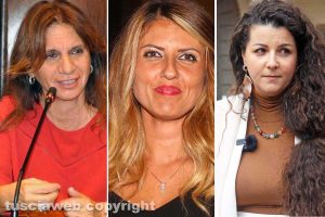 Laura Allegrini, Alessandra Troncarelli e Chiara Frontini