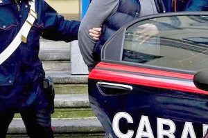 Rieti - Un arresto dei carabinieri