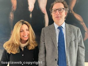 Viterbo - Stefano Ubertini con Alessandra Moscatelli