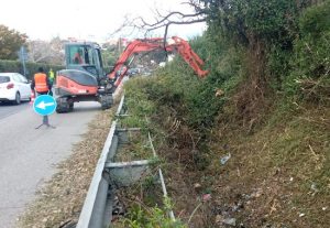 Civitavecchia - Canale di guardia via Terme di Traiano