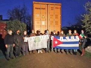 Container arrivato a Cuba